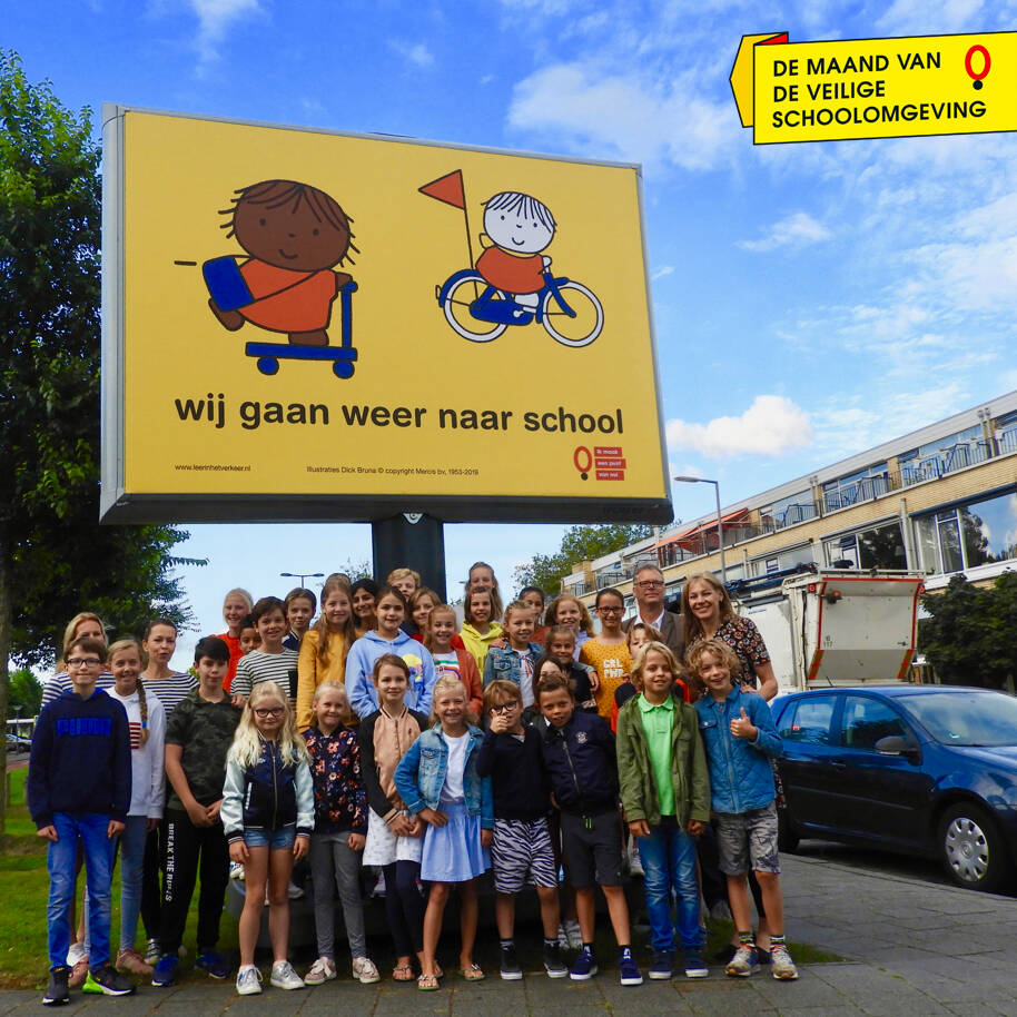 Trotter | Campagne 'wij gaan weer naar school' voor jonge kinderen en voortgezet onderwijs | Leer in het Verkeer